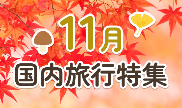 11月国内旅行特集