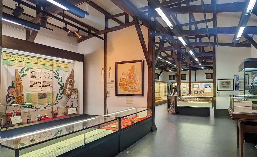 月桂冠大倉記念館：2020年12月にリニューアルオープンした展示室