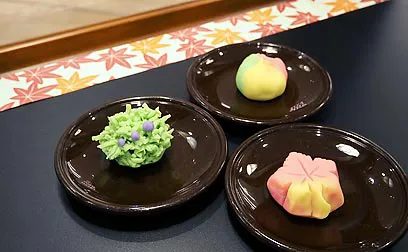古都の四季をうつす京菓子手作り体験