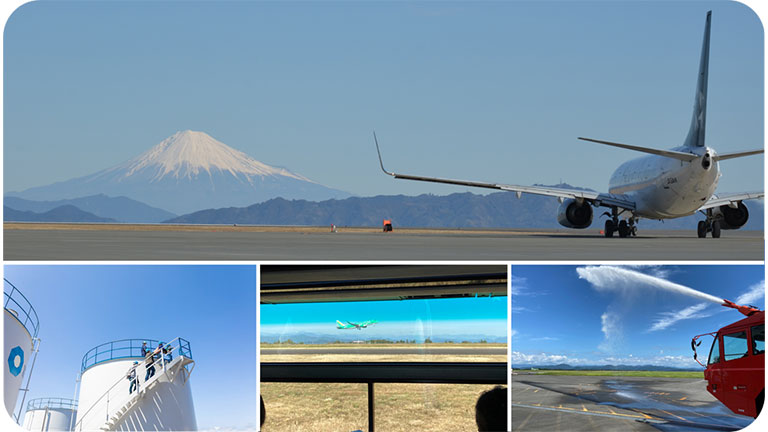 【飛行機の滑走路を間近に！】富士山静岡空港「制限エリア」に潜入！特別バックヤードツアー◎
