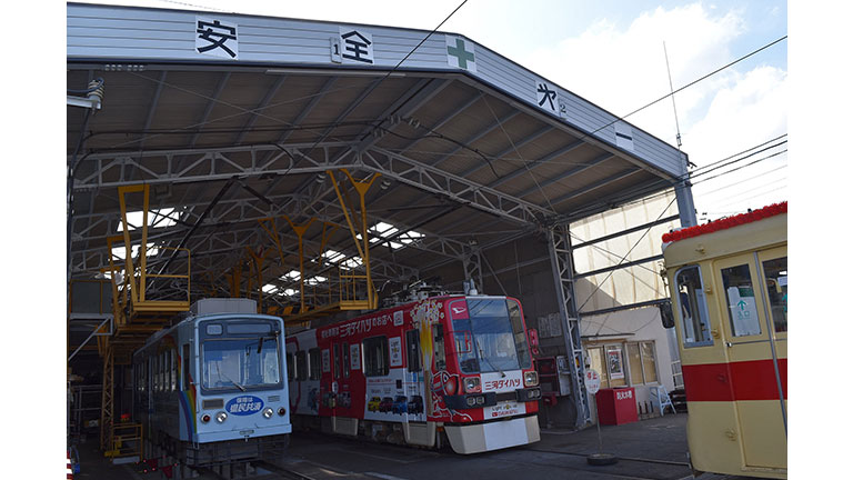 普段では見られない！！「豊橋鉄道」「豊鉄バス」車庫巡りツアー