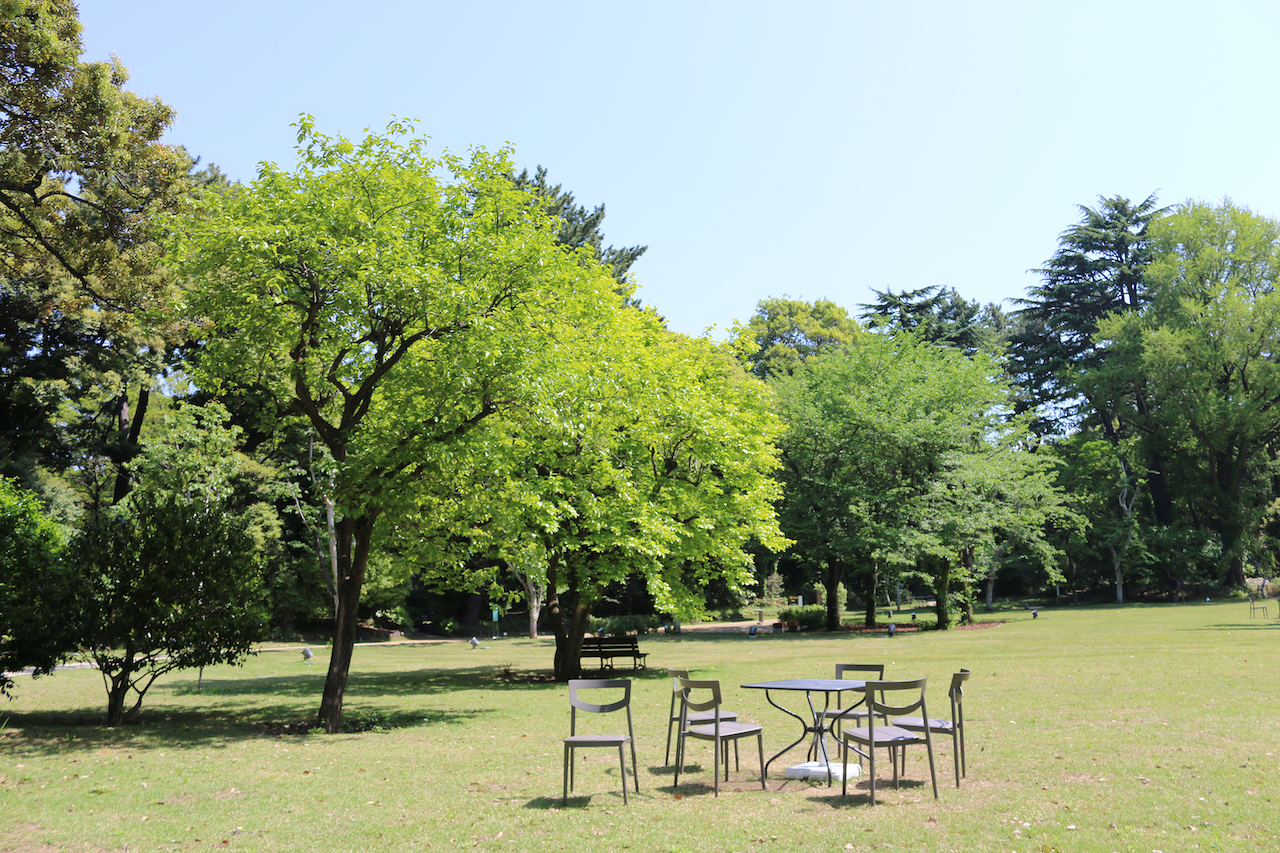 西洋庭園　写真提供：東京都庭園美術館