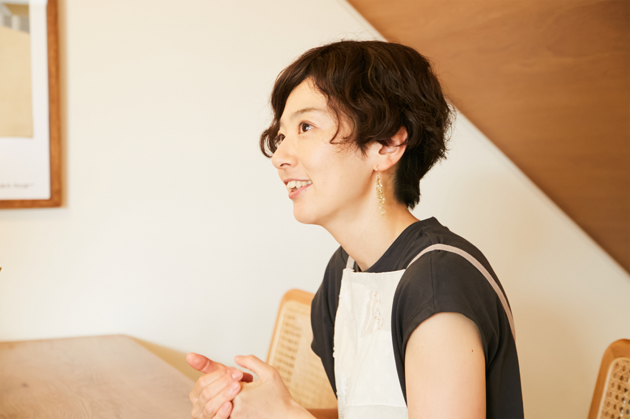 〈pechka〉オーナーの畑享子さん。