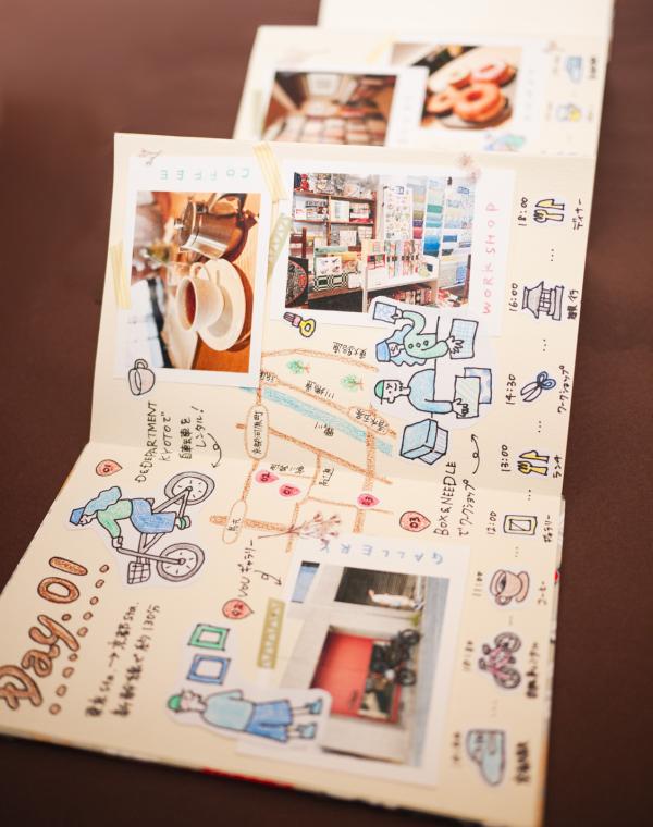 御朱印帳で旅ノート