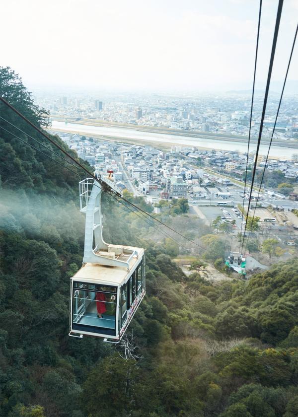 ぎふ金華山ロープウェー（岐阜市）