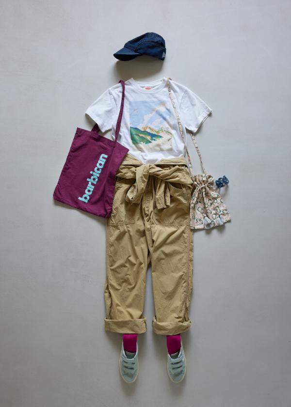 西川木乃美〈スタイリスト〉の旅の装い