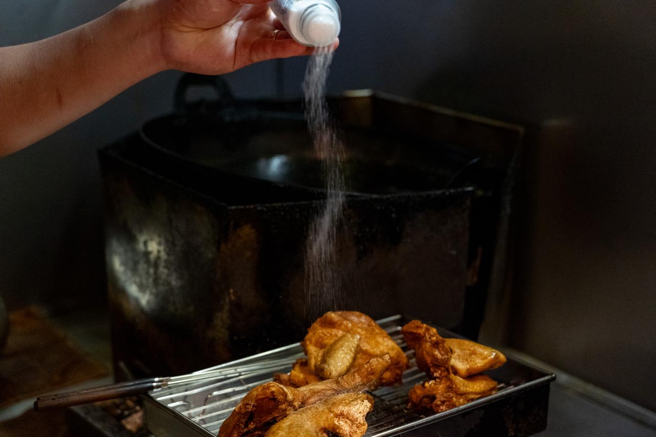 しっかりとした塩気でビールが進みます！