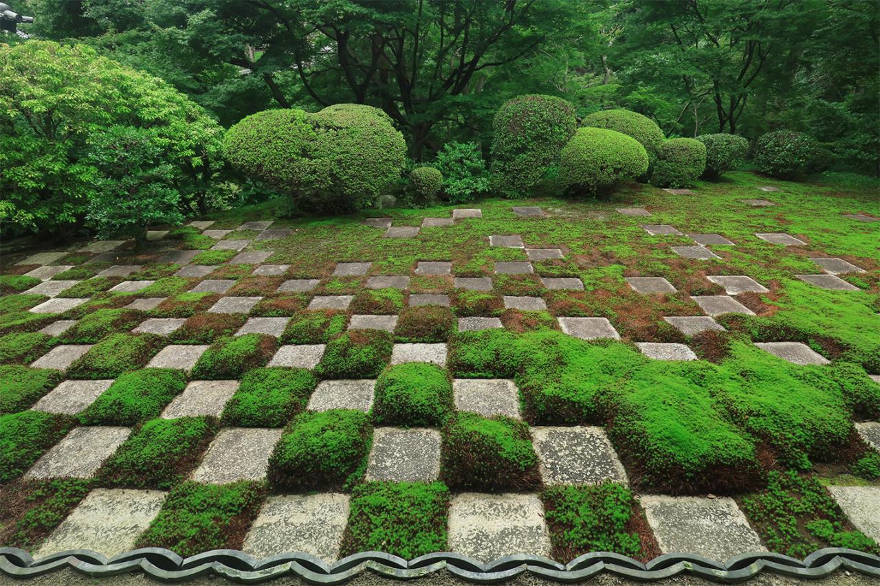 本坊庭園（北庭）