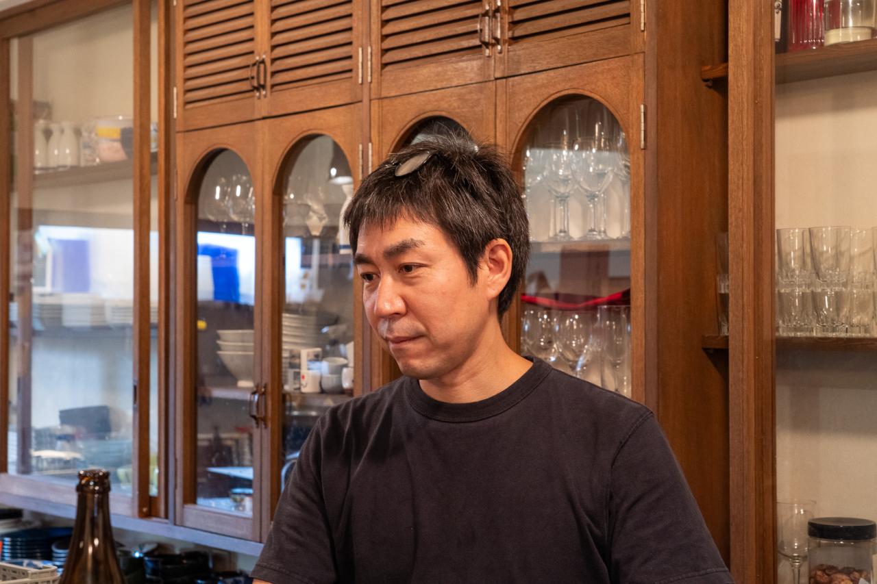 店主の三津山さん