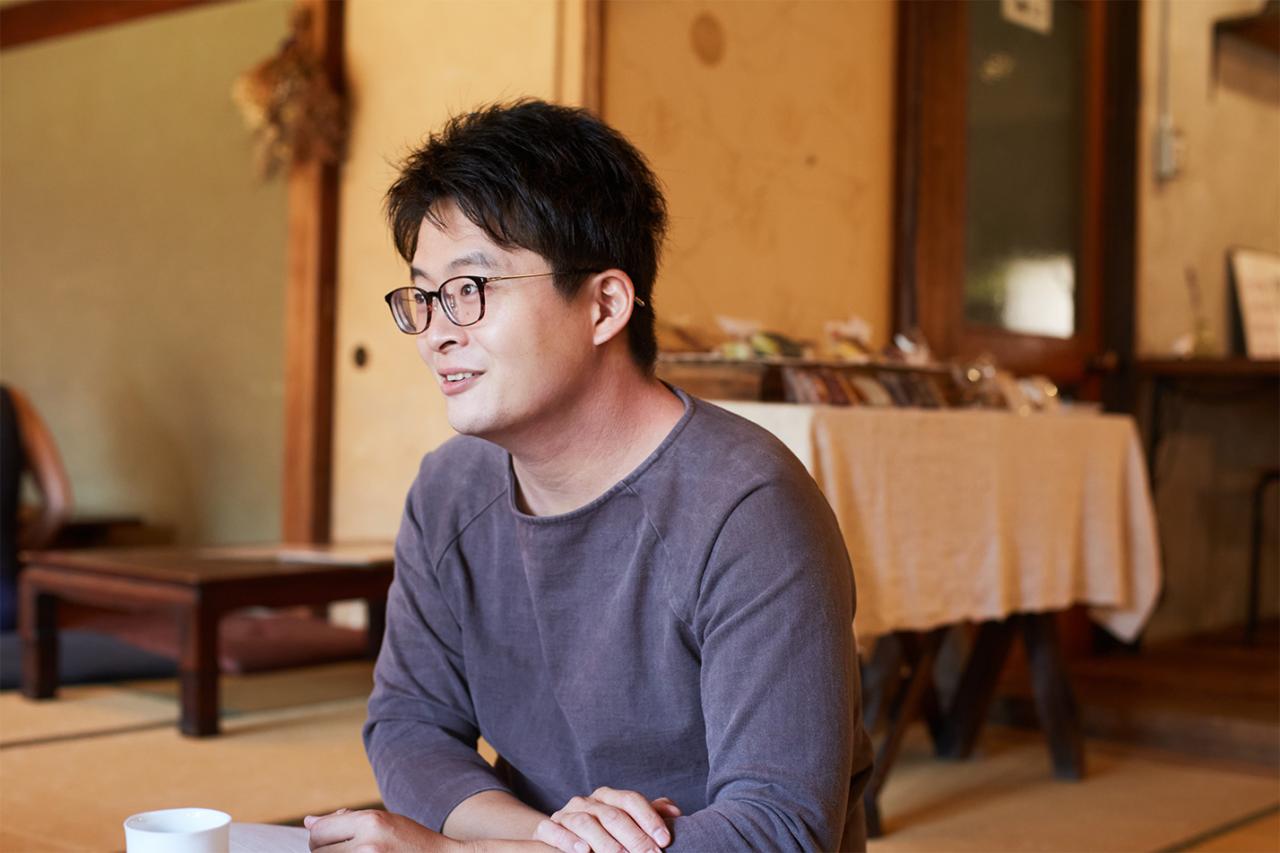 〈Masukichi〉オーナーの南慎太郎さん。