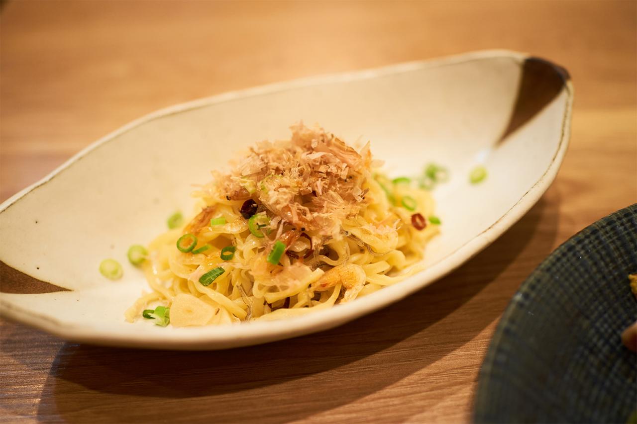 パスタはハーフサイズも選べるのが嬉しい