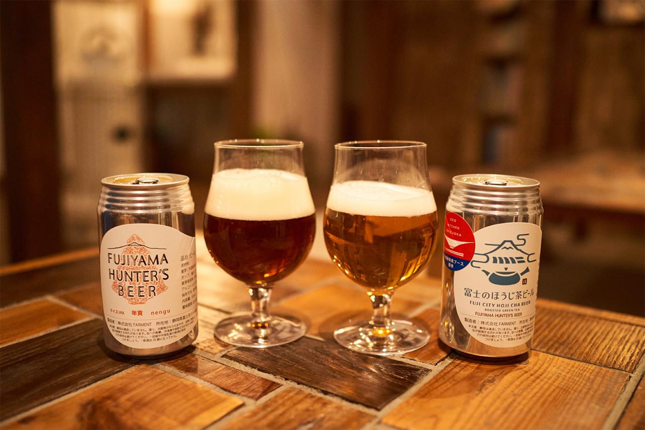 富士宮市柚野に醸造所を構える「フジヤマハンターズビール」が飲める