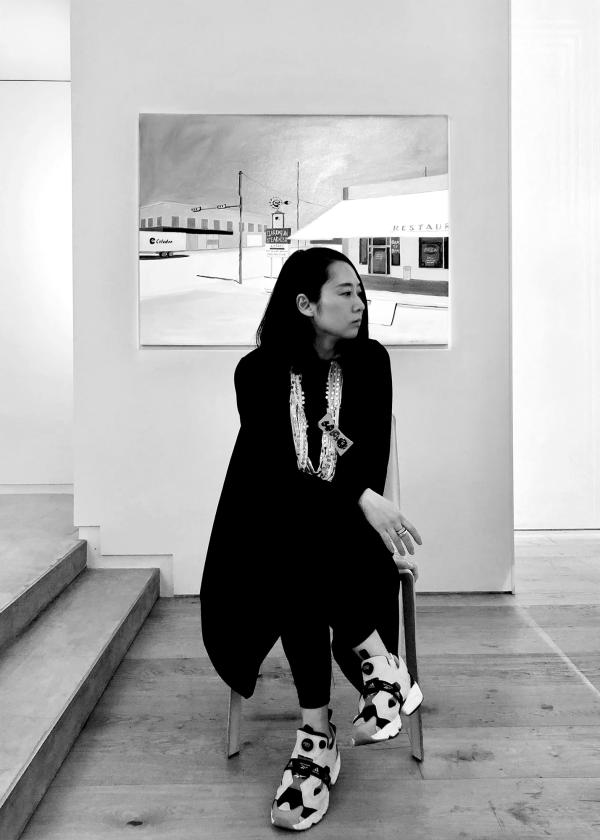 アーティスト／画家・辰巳菜穂「キャンバスに映し出されるある種の映画の中に流れるプレイリスト」