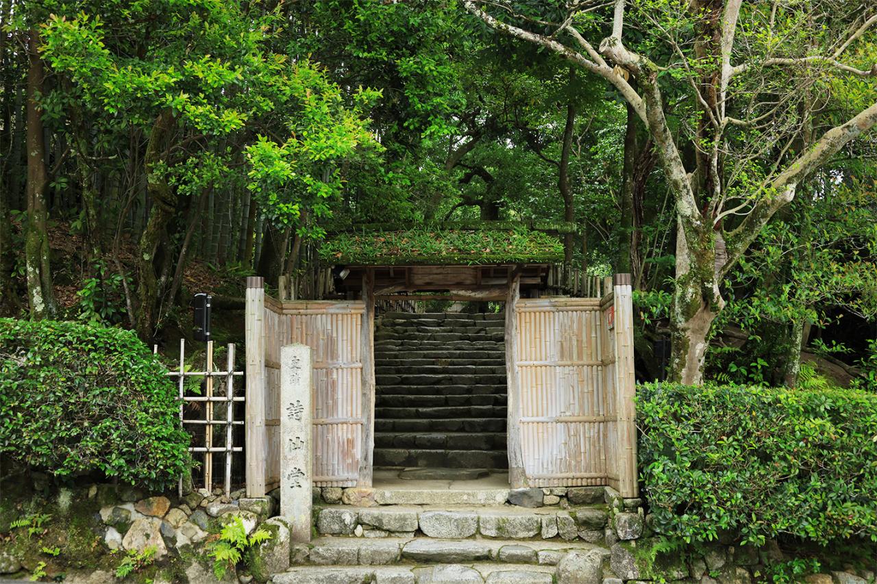 詩仙堂山門