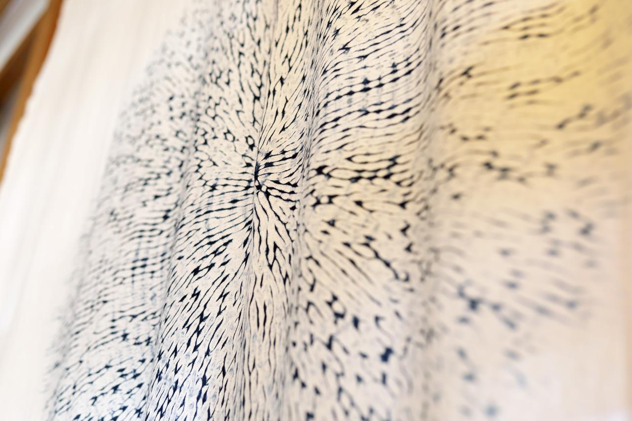 有松鳴海絞りの新しい可能性を探り続ける〈Studio Suzusan〉で伝統的な