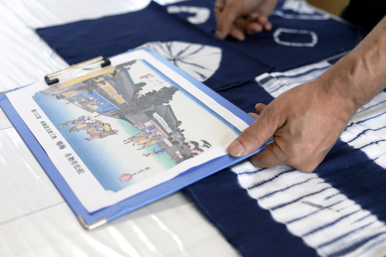 有松鳴海絞りの新しい可能性を探り続ける〈Studio Suzusan〉で伝統的な