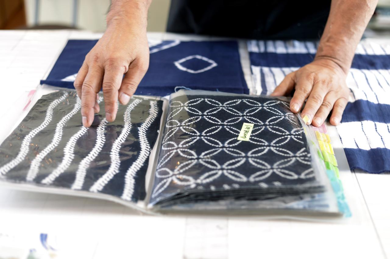 有松鳴海絞りの新しい可能性を探り続ける〈Studio Suzusan〉で伝統的な