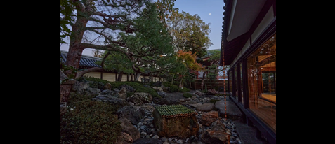 【京の夏の夜の旅】北野天満宮　風月殿と風月の庭特別公開
