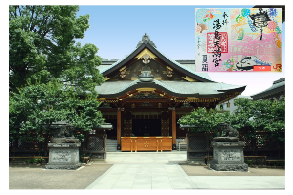 【夏詣】湯島天満宮 切り絵御朱印