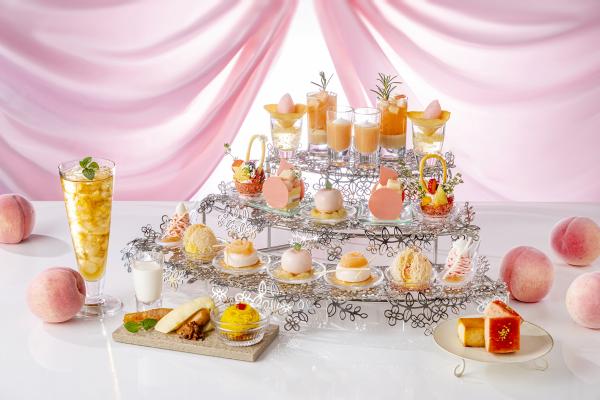 【ヒルトン東京お台場で愉しむ！】夏限定「ピーチ アフタヌーンティー」