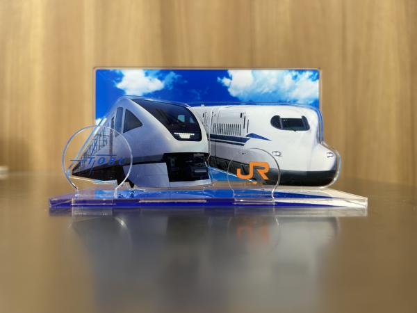 【東武鉄道×JR東海コラボ】オリジナルアクリルスタンド＆台東・墨田 東京下町周遊きっぷ